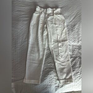 Zara White Trousers